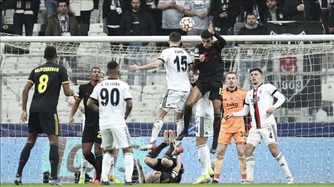 Beşiktaş Avrupa defterini kapadı!