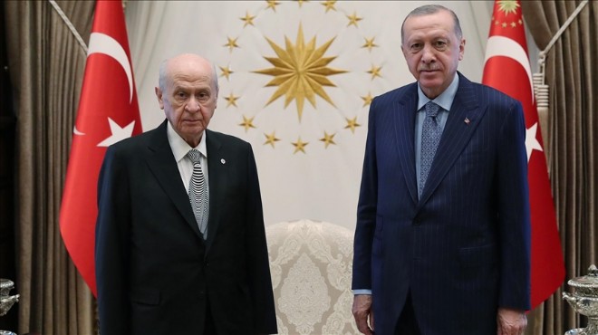 Beştepe de Erdoğan-Bahçeli görüşmesi