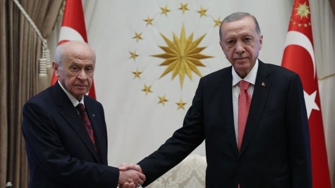 Beştepe'de Erdoğan-Bahçeli görüşmesi