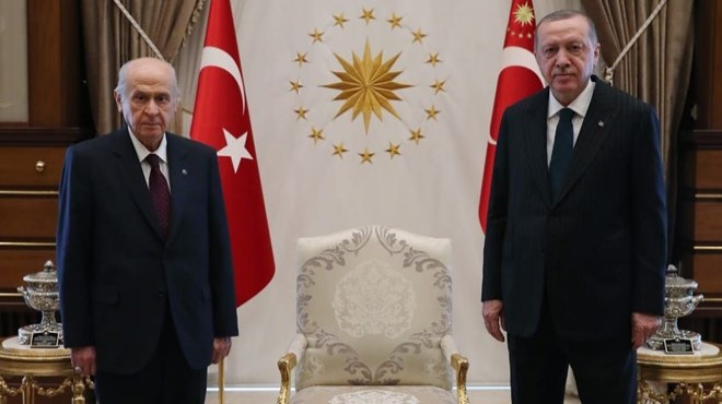 Beştepe'de Erdoğan-Bahçeli görüşmesi