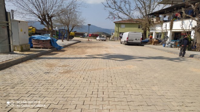 Beydağ'dan parke taşı harekatı