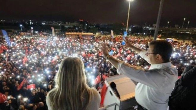 Binler İmamoğlu'na destek için Sabiha Gökçen'e akın etti!