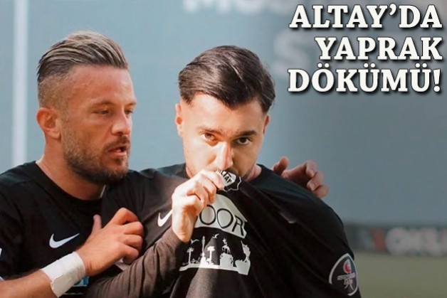 Bir ayrılık daha: Altay'da yaprak dökümü!