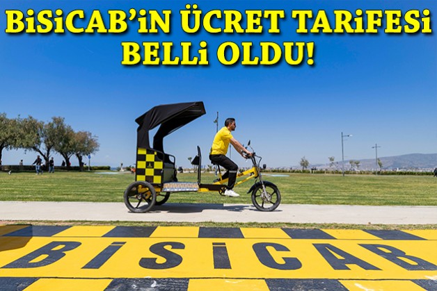 Bisicab’in ücret tarifesi belli oldu