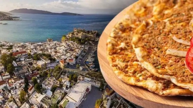 Bodrum da bir lahmacun 1600 lira