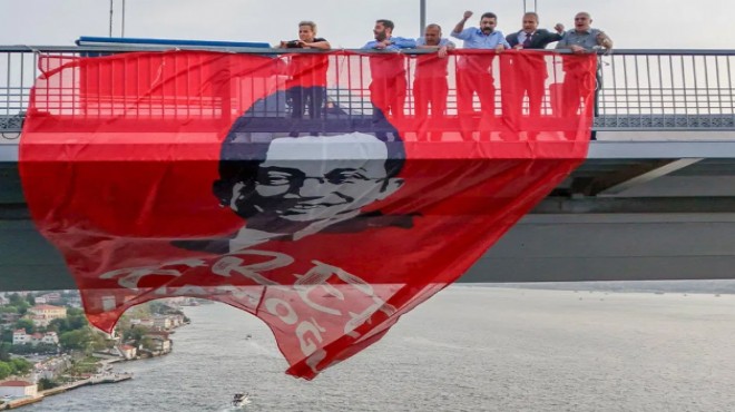 İmamoğlu pankartı için soruşturma!