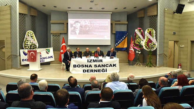 Bornova Aliya İzzetbegoviç'i unutmadı