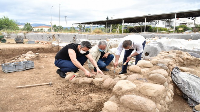 Bornova Belediyesi'nden tarihi alanda özel çalışma