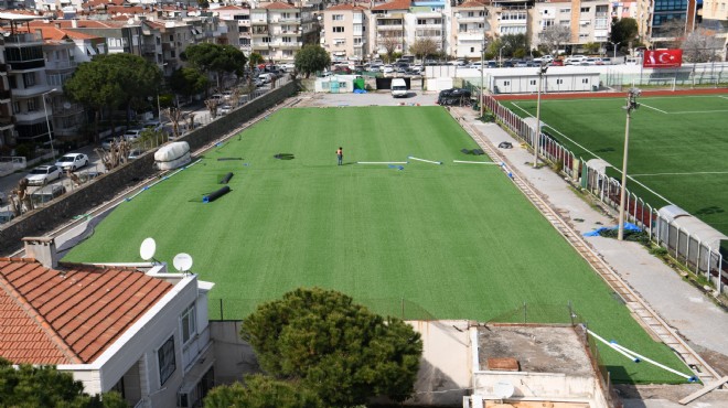 Bornova Şehir Stadı’na yeni antrenman sahası