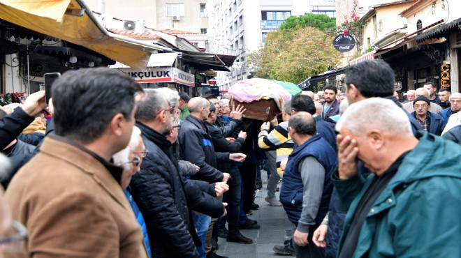 Bornova da 27 yıllık muhtara son veda