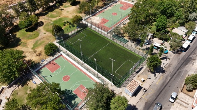 Bornova da 5 tesis yenilendi, yeni sahalar yolda