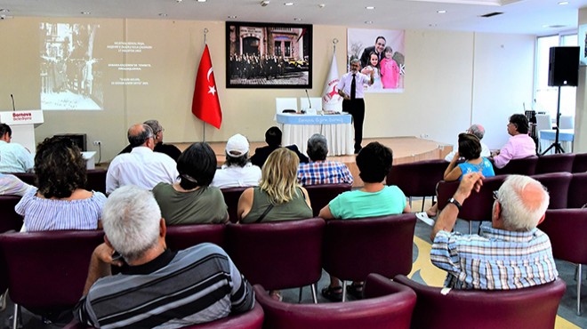 Bornova da  Ata nın İzmir Günleri  söyleşisi