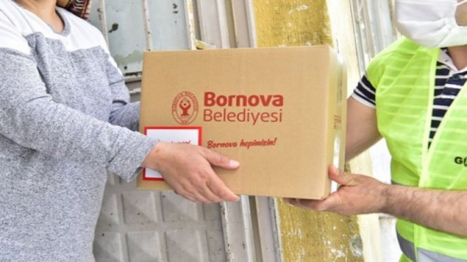 Bornova da Ramazan dayanışması yüzleri güldürdü!