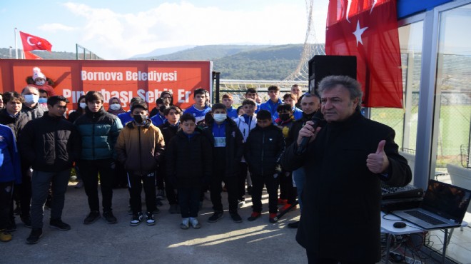 Bornova'da amatöre destek tam gaz!