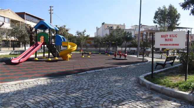 Bornova'da bir park daha yeniden doğdu!