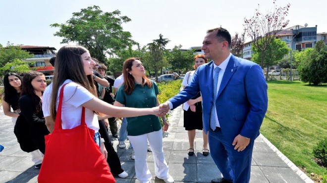 Bornova da gurur: BELGEM öğrencisi İtalya yolcusu