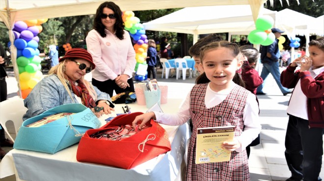 Bornova'da çocuklar için kitap şenliği