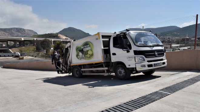 Bornova da çöp transferinde yeni dönem!