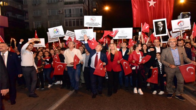 Bornova'da fener alayı coşkusu