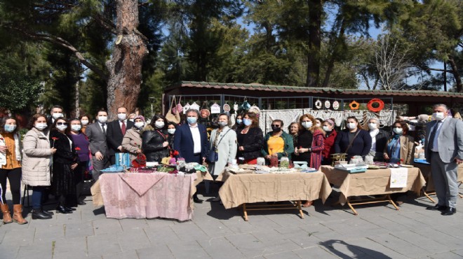 Bornova'da kadın emeği pazarı