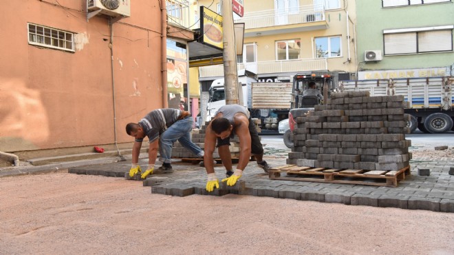 Bornova da parke taş harekatı tam gaz!