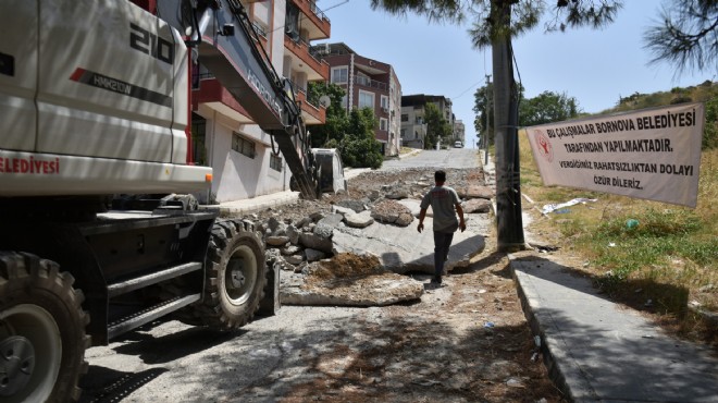 Bornova da sorunlu yol kalmayacak!