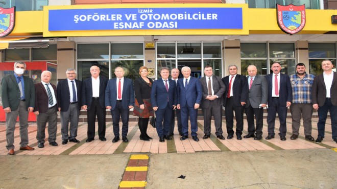 Bornova'da taksici esnafıyla iş birliği