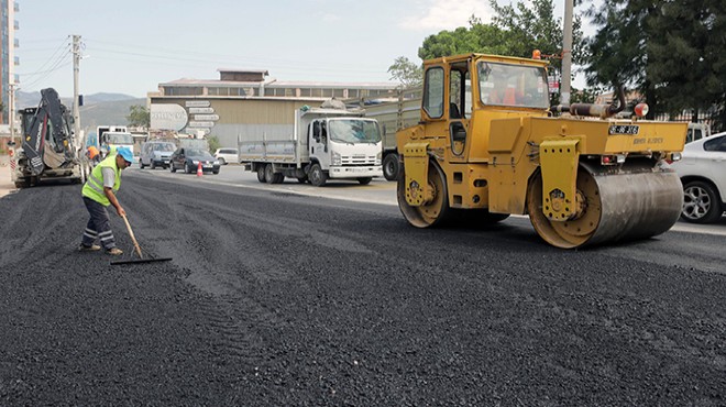 Bornova'da yol harekatı tam gaz!