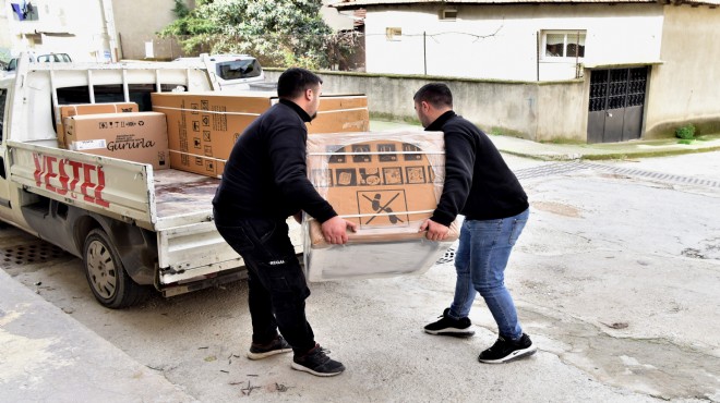 Bornova da zor günün dostu belediye!