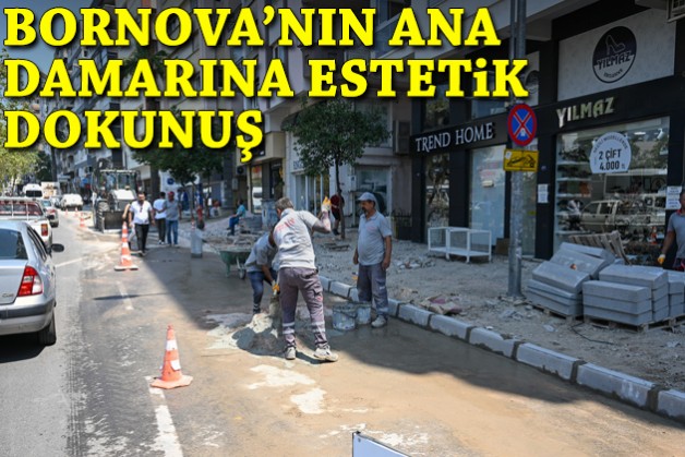 Bornova'nın ana damarına estetik dokunuş