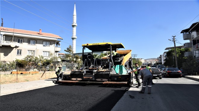 Bornova nın dört bir yanı asfaltlandı!