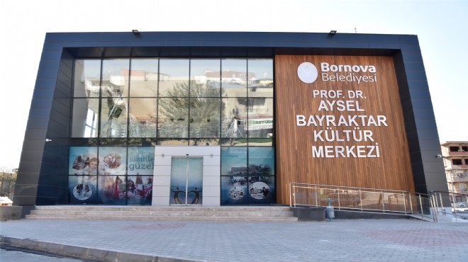 Bornova'nın yeni kültür merkezi sosyal hizmet de verecek!
