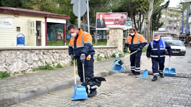 Bornova sokakları tertemiz oldu