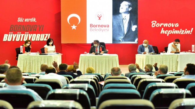 Bornova'da 3 ay sonra ilk meclis