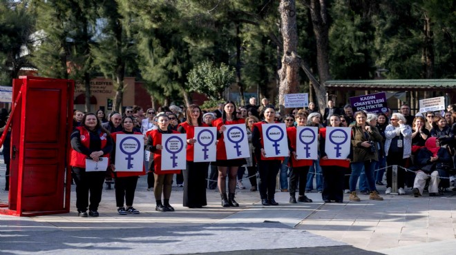 Bornova’da 8 Mart dayanışması