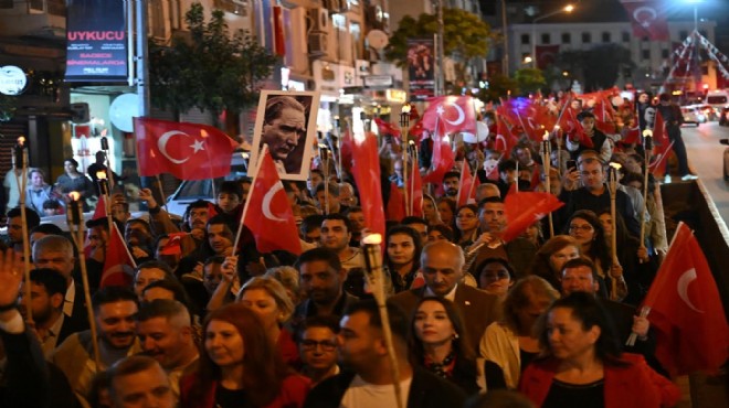 Bornova’da Cumhuriyet coşkusu