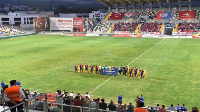 Bornova'da UEFA Gençlik Ligi heyecanı