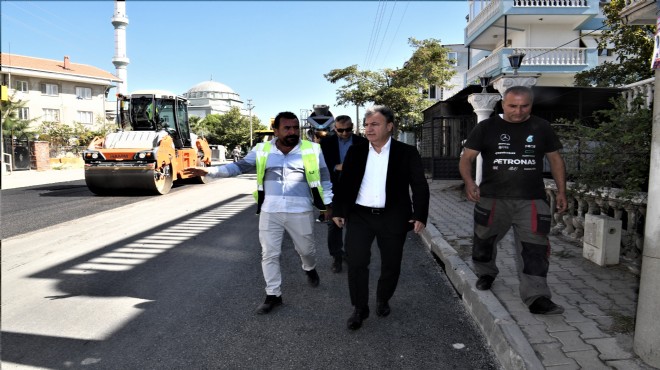 Bornova’da asfalt mesaisi tam gaz!