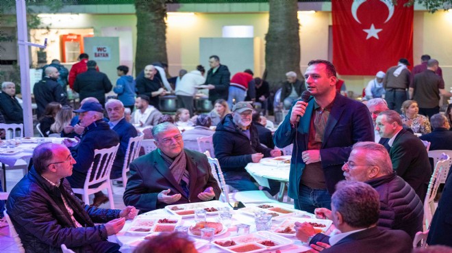 Bornova’da dayanışma sofrası: Makedonya göçmenleri iftarda buluştu