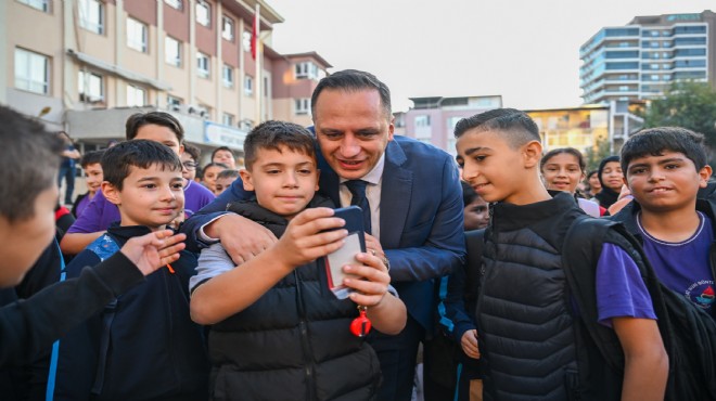Bornova'da öğrencilere beslenme desteği