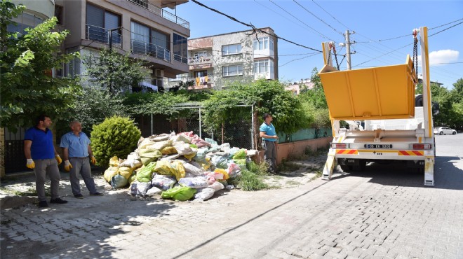 Bornova’da randevulu moloz sistemi