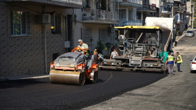 Bornova’da yollara  konfor  dokunuşu