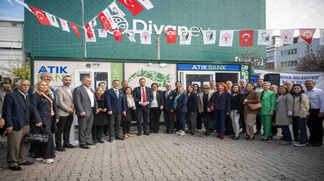 Bornova’dan İzmir’de bir ilk: Atık Bank açıldı