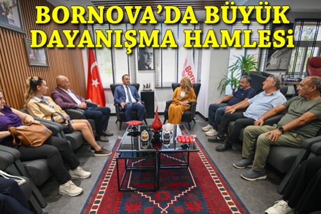 Bornova’dan büyük dayanışma hamlesi