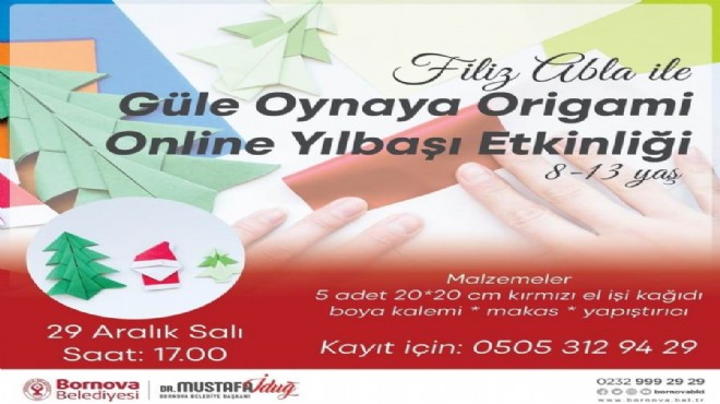 Bornovalı çocuklara on-line eğlence