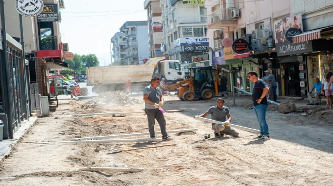 Bostanlı da yenileme harekatı