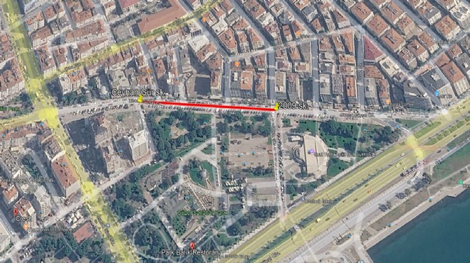 Bostanlı daki işlek cadde trafiğe kapanacak!