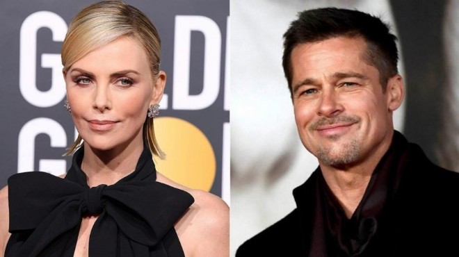 Brad Pitt ile Charlize Theron aşka yelken açtı!