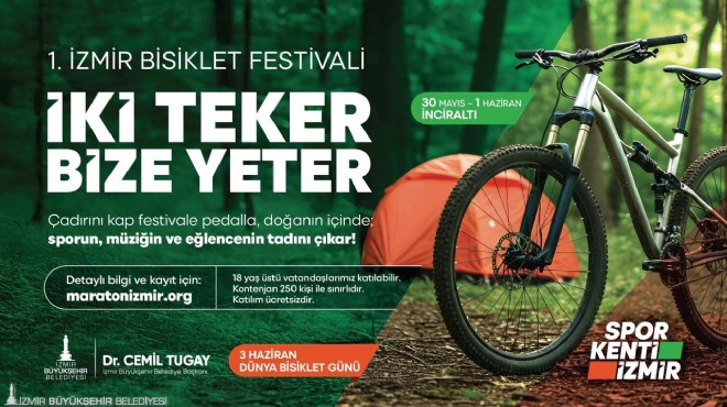 Bu haber İzmirli bisiklet tutkunları için!