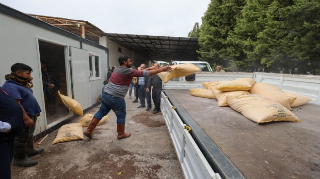 Buca Belediyesi nden kırsalda yüzleri güldüren destek!